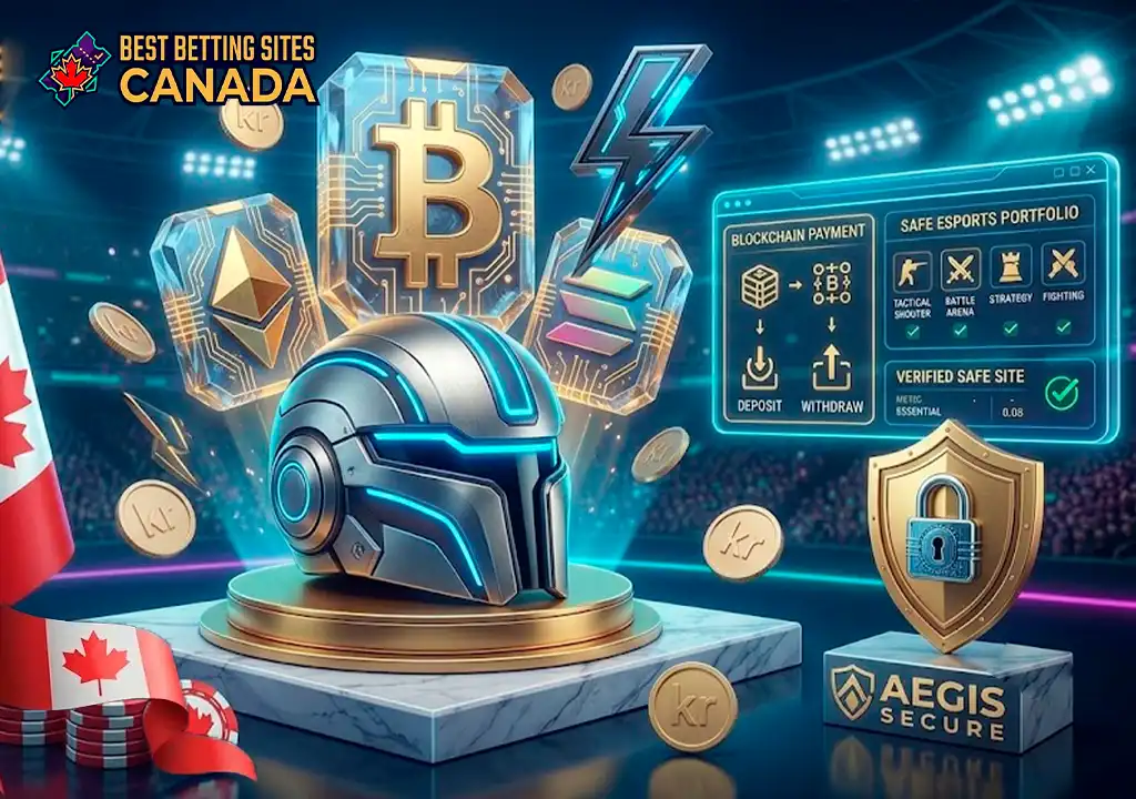 Bet on esports with Bitcoin and crypto in Canada safely.